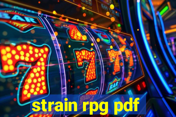 strain rpg pdf